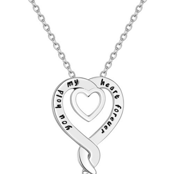 You Hold My Heart Forever Necklace - Picture 2 of 3